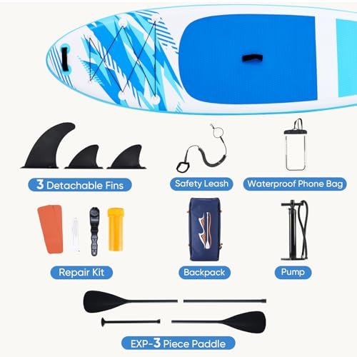 Majnesvon - Extra Wide Inflatable Paddle Board